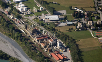 .Vue aérienne Usine ARKEMA LA CHAMBRE