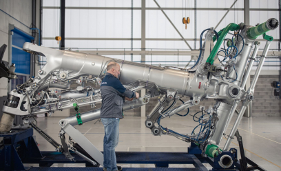 Phase finale de révision train d'atterrissage