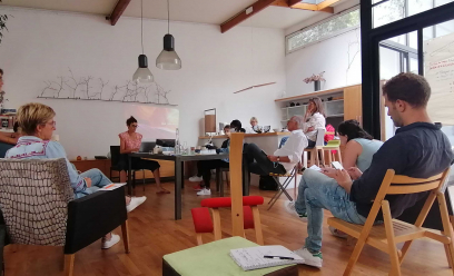 Atelier de réfléxion pendant un séminaire