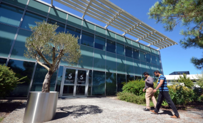 Vue du bâtiment principal