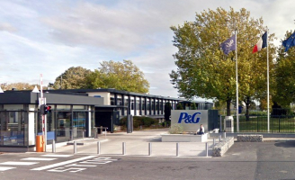 L'entrée de notre site d'Amiens.