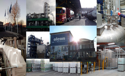 Collaborateur Oleon sur l'atelier de production